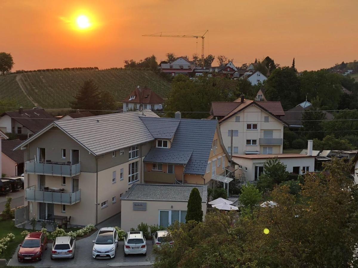 Seebrise Mit Musik Und Wein Meersburg Buitenkant foto
