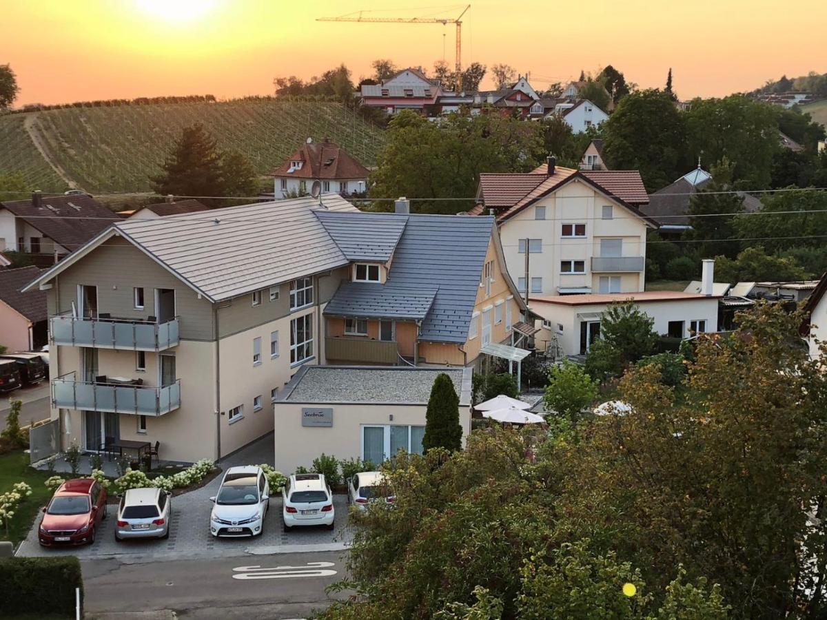 Seebrise Mit Musik Und Wein Meersburg Buitenkant foto